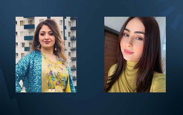 Şetaw Ezîz û Mordan Newzad\Wêne: Medyaya Civakî