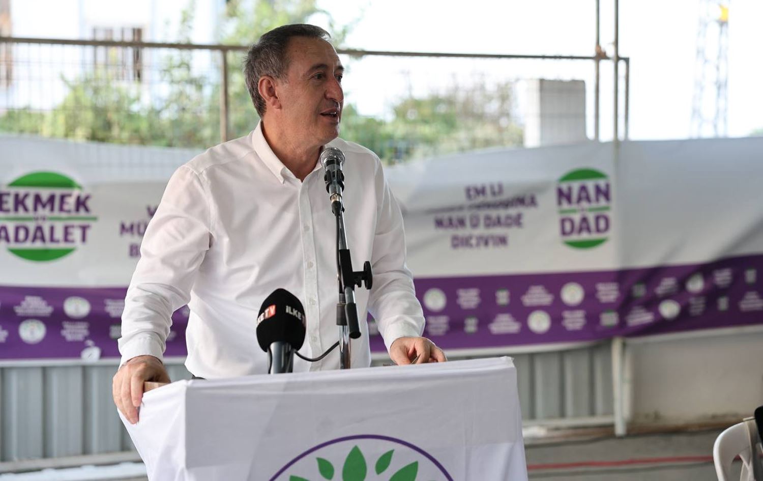 Hevserokê Hevserokê DEM Partiyê Tuncer Bakirhan/Wêne: Hesabê Xê yê Tuncer Bakirhan