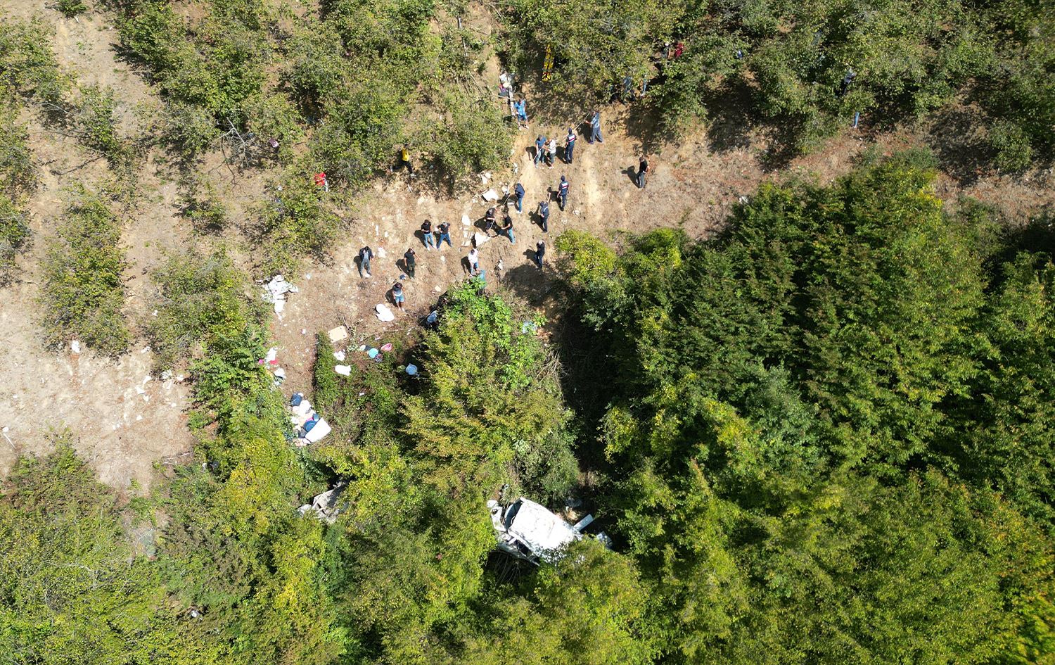 Cihê qezayê / Wêne: AA