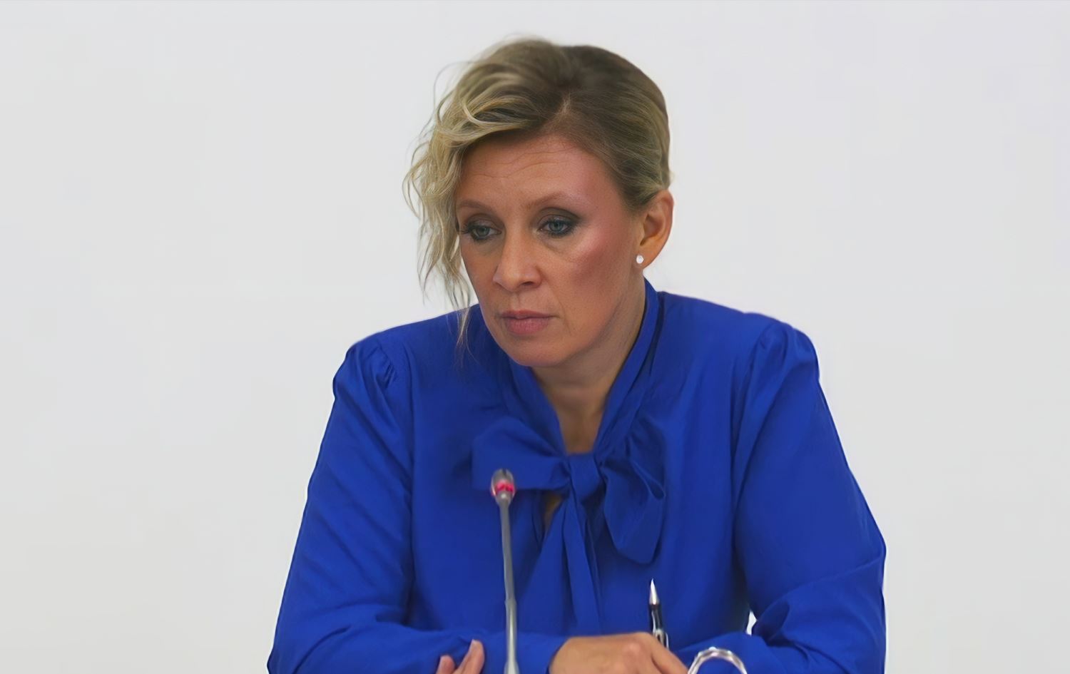 Berdevka Wezareta Karên Derve ya Rûsyayê Maria Zaxarova/Wêne: Rûdaw