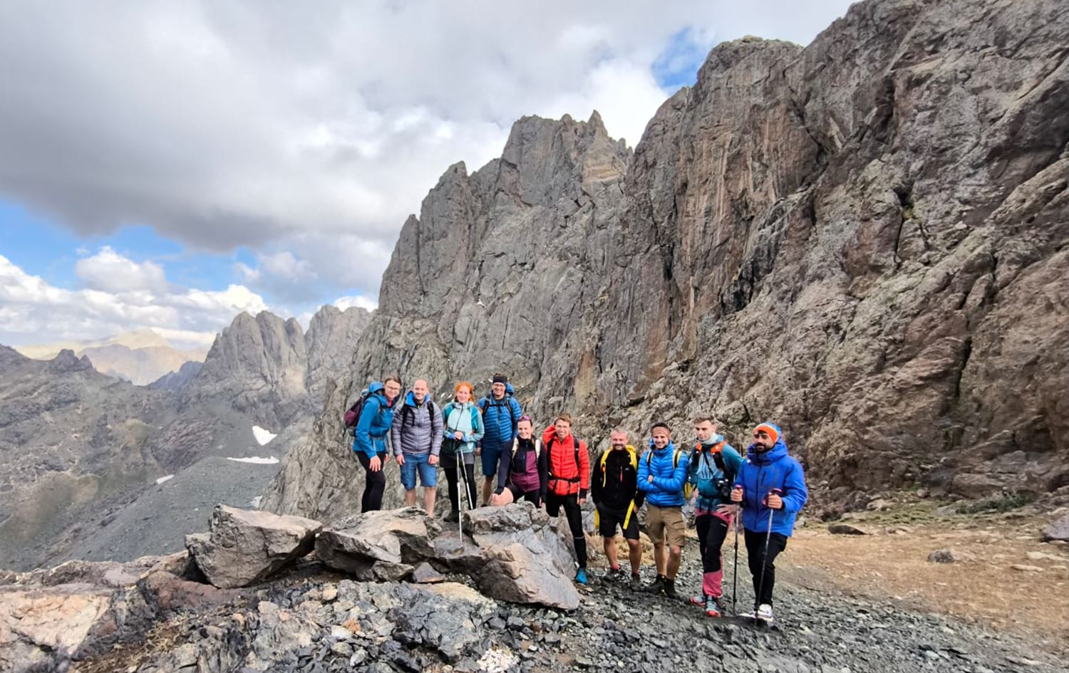 Koma çiyageran a ji Çekyayê li xwezaya Geverê geriya / Wêne: AA