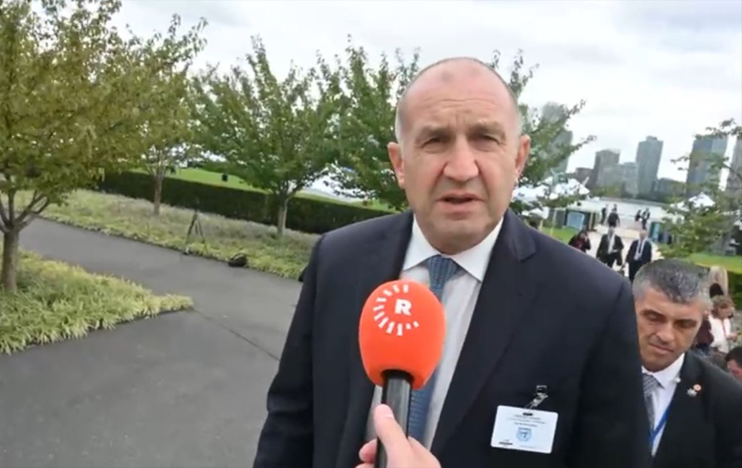 Bulgaristan Cumhurbaşkanı Rumen Georgiev Radev