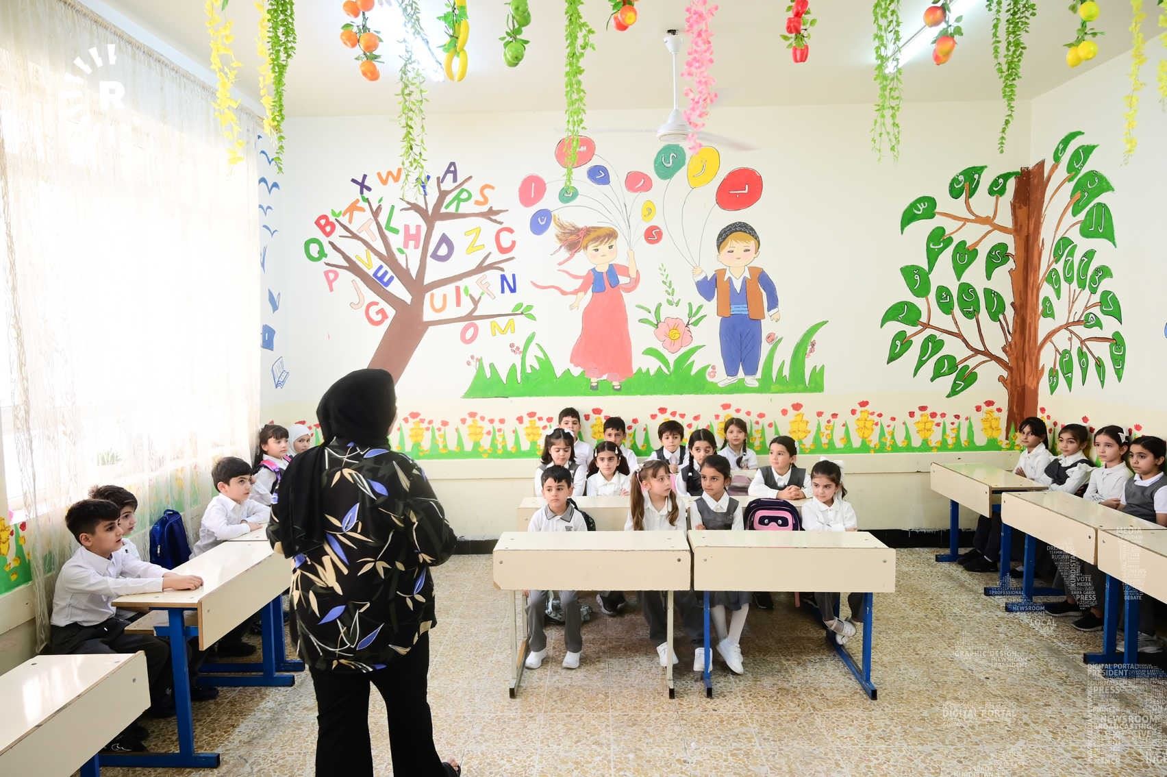 بەوێنە: لە هەولێر زەنگی ساڵی نوێی خوێندن لێدرا