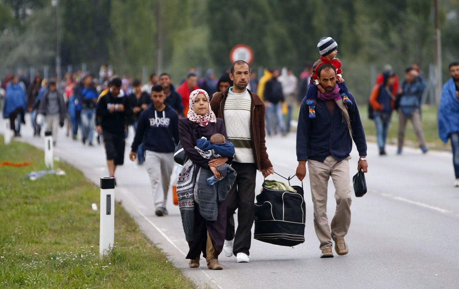 Penaberên Sûriyeyê\ Wêne AFP