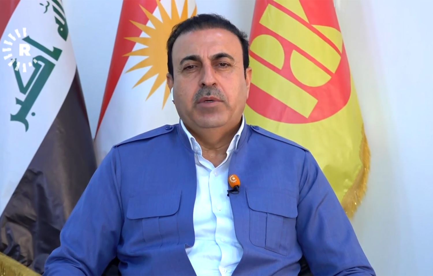  Kerkük İl Meclisi'ndeki Kürdistan Demokratik Partisi (KDP) Fraksiyonu Başkanı Hasan Mecid