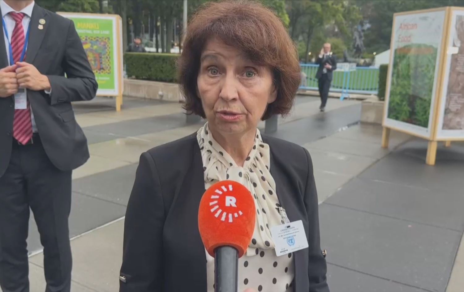 Kuzey Makedonya Cumhurbaşkanı Gordana Siljanovska-Davkova,