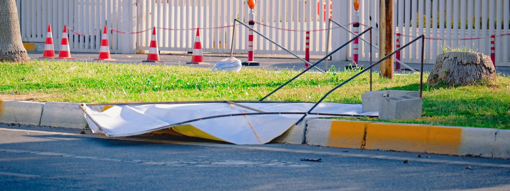 فلێکسی بانگەشەی بەربژێران "مەترسییان'' لەسەر شۆفێران و ئۆتۆمبێلەکانیان دروست کردووە