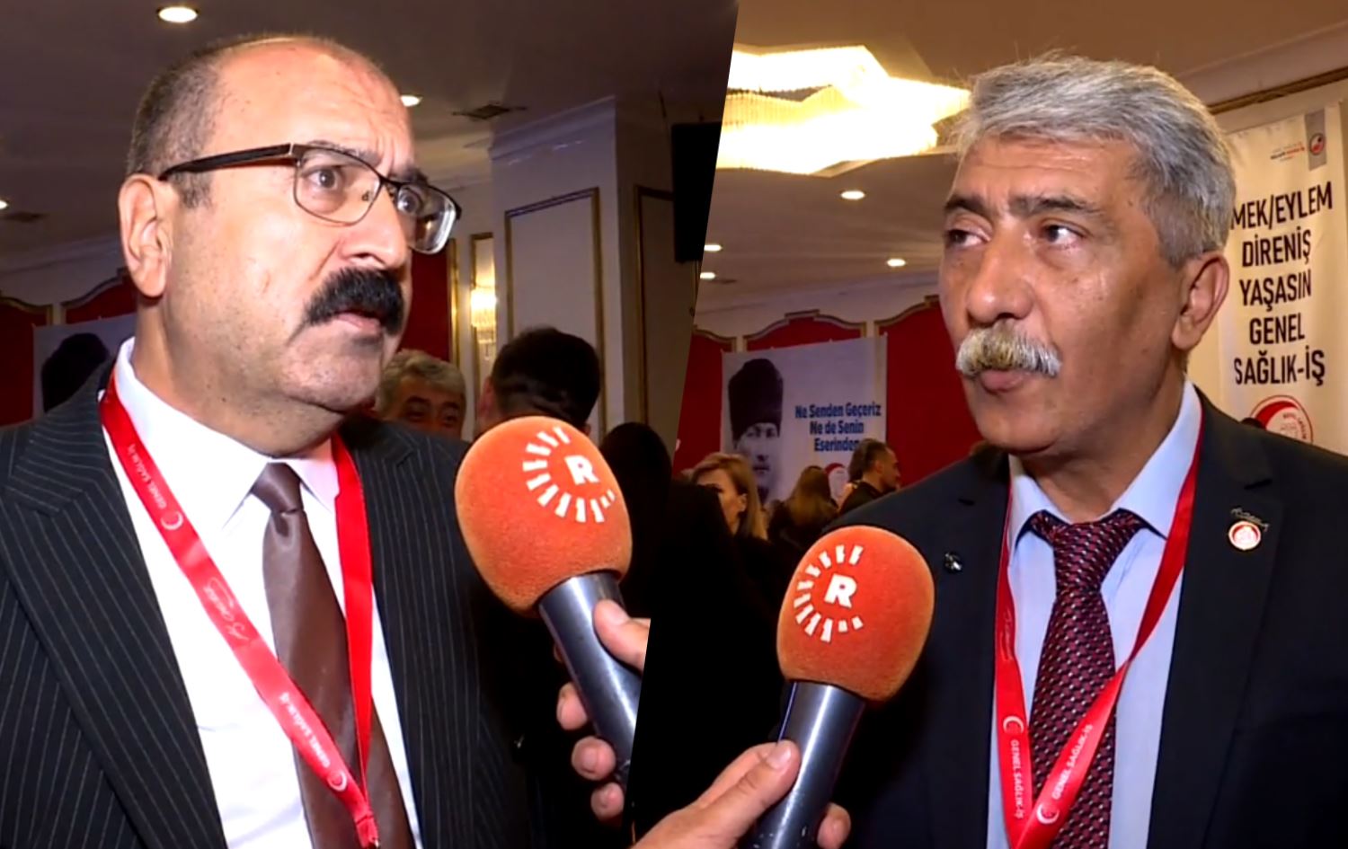 Kongreya Sendîkaya Karmendên Tenduristiyê/Wêne: Rûdaw