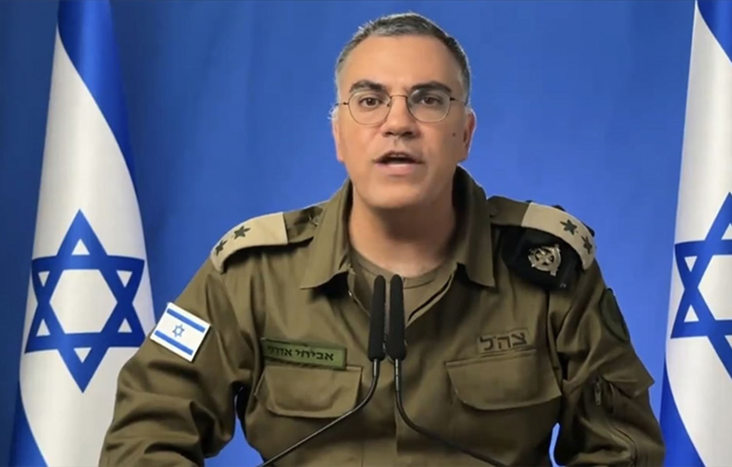 İsrail Ordu Sözcüsü Avichay Adraee/Foto: AA