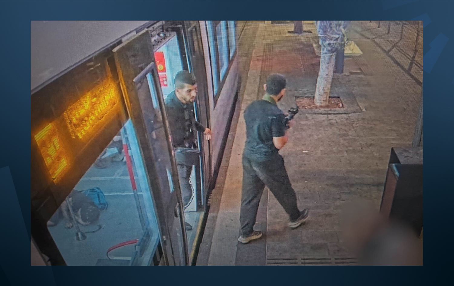 Êrişkarên bajarê Yafayê yê Îsraîlê / Wêne: Ajans