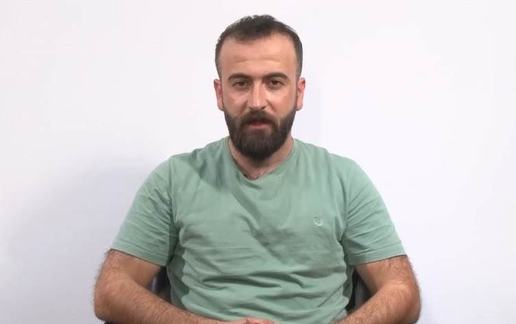 Ranc Habib Sorab adlı şüpheli (Foto: Kürdistan Bölgesi Güvenlik Konseyi)