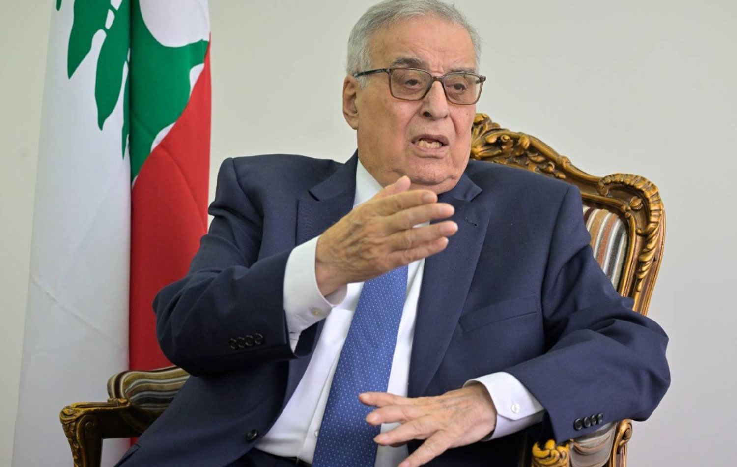 Lübnan Dışişleri ve Göçmenler Bakanı Abdullah Buhabib. / Foto: Şarkul Avsat