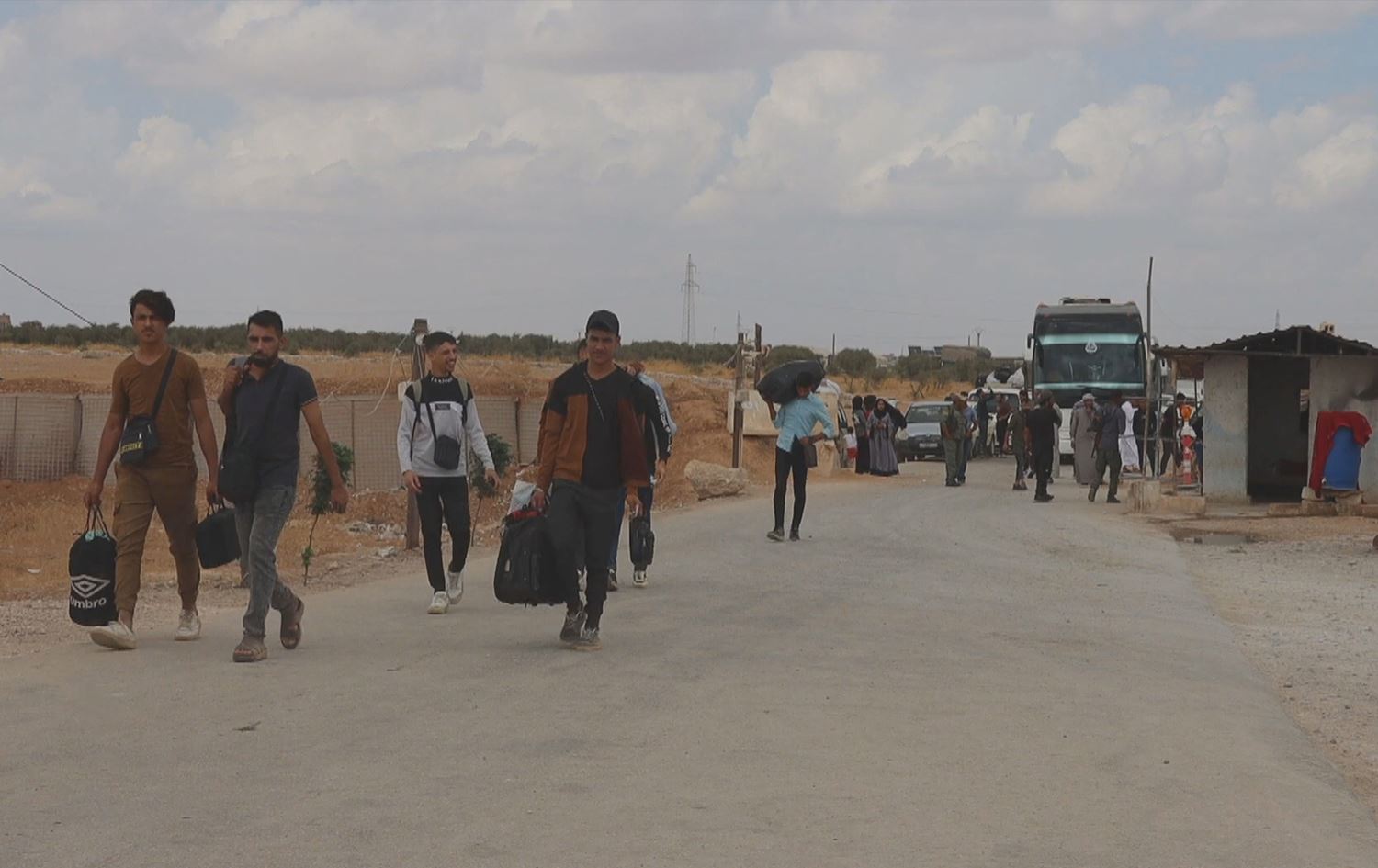Dîmenê koçberên ji Libnanê\ Wêne: Medyaya Rêveberiya Xweser
