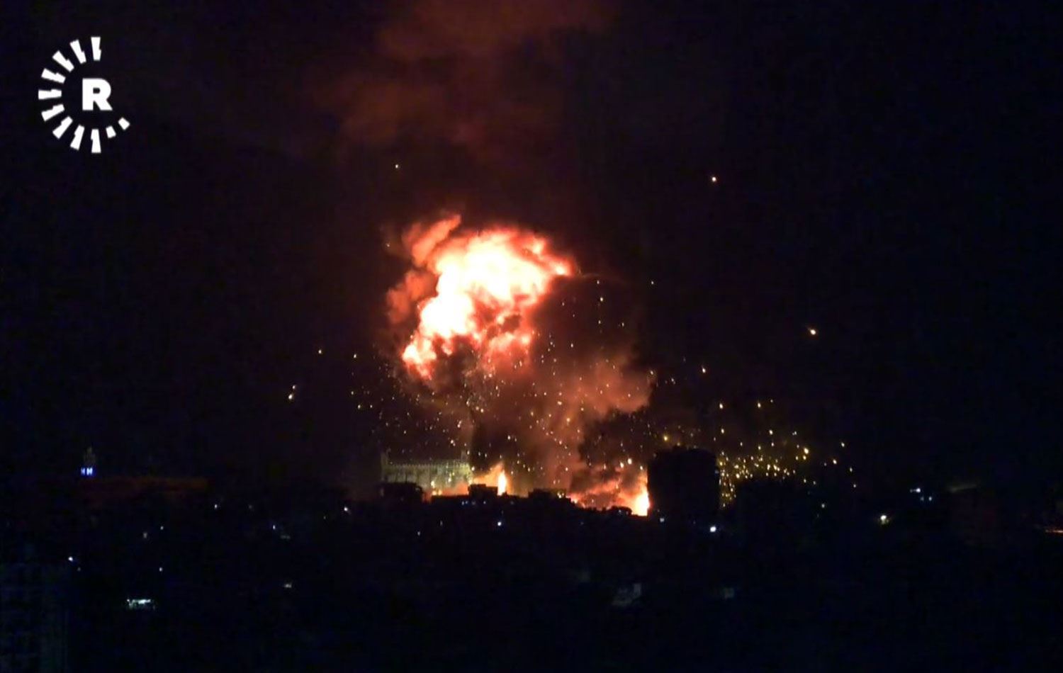 Êrişên şeva borî / Wêne: Ji ber dîmenan