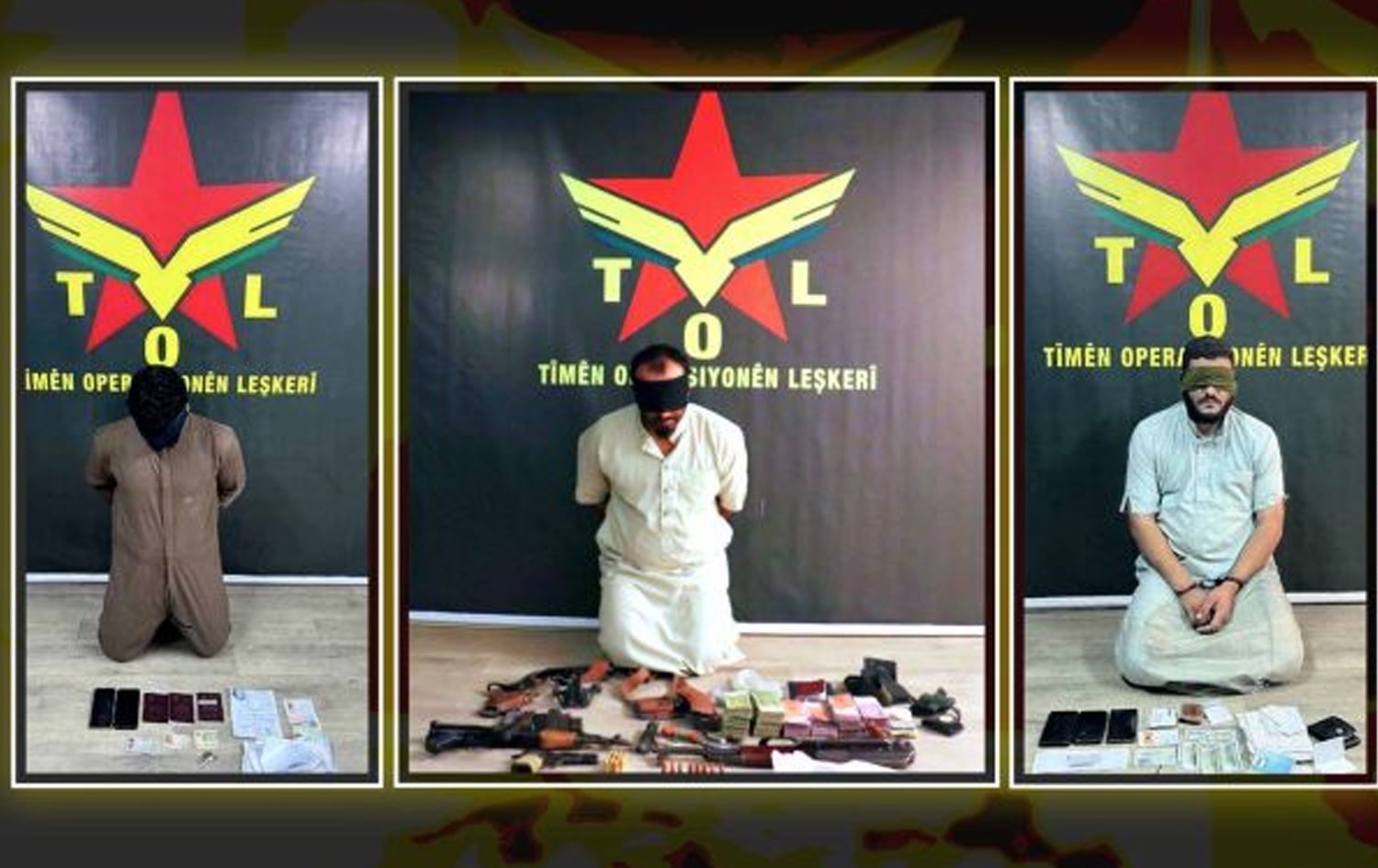 DSG Deyrezor’da 3 IŞİD mensubunu yakaladı. / Foto: AFP