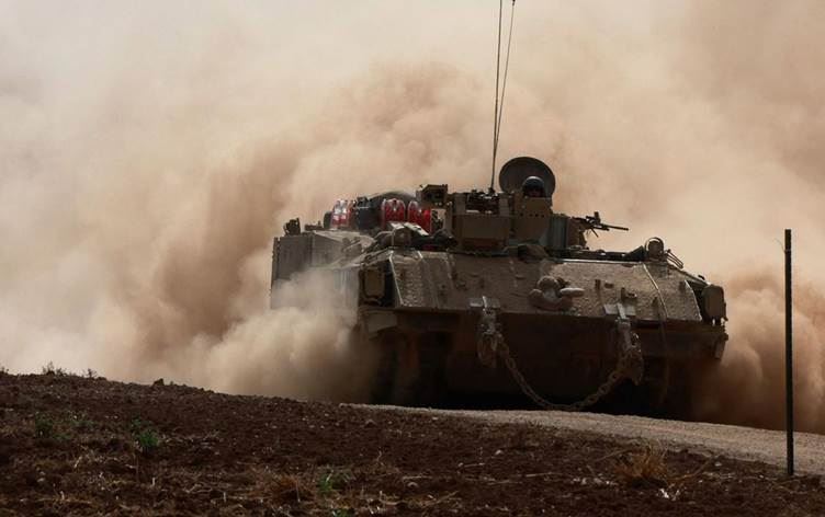 Tankên Îsraîlê li Xezeyê\ Wêne: AFP