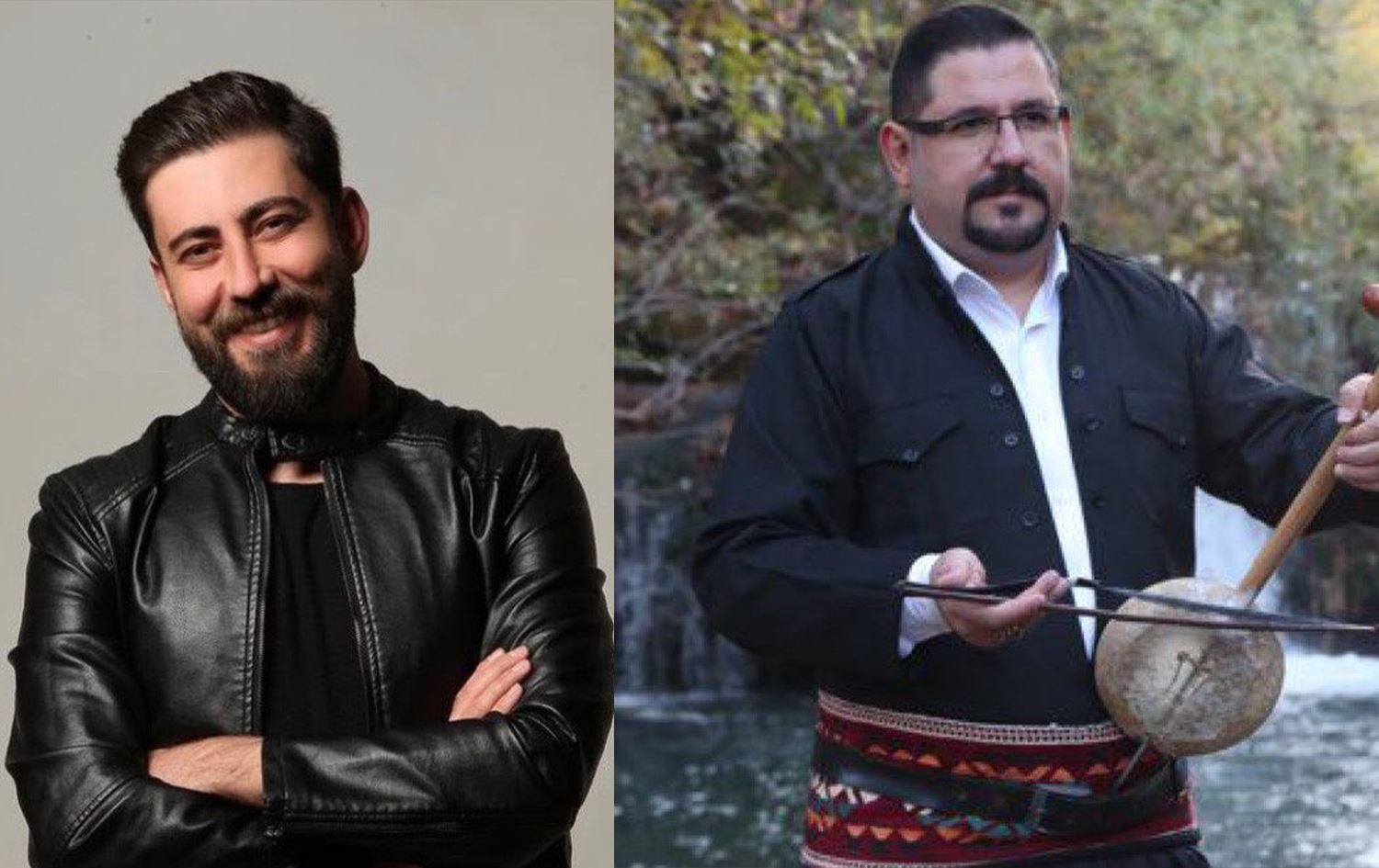 Azad Bedran û Helîm Omerî / Wêne: Medyaya civakî