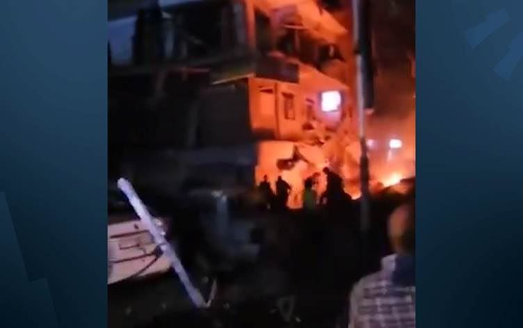 Dîmenê pişî teqînê\ Wêne û vîdeo: Medyaya civakî