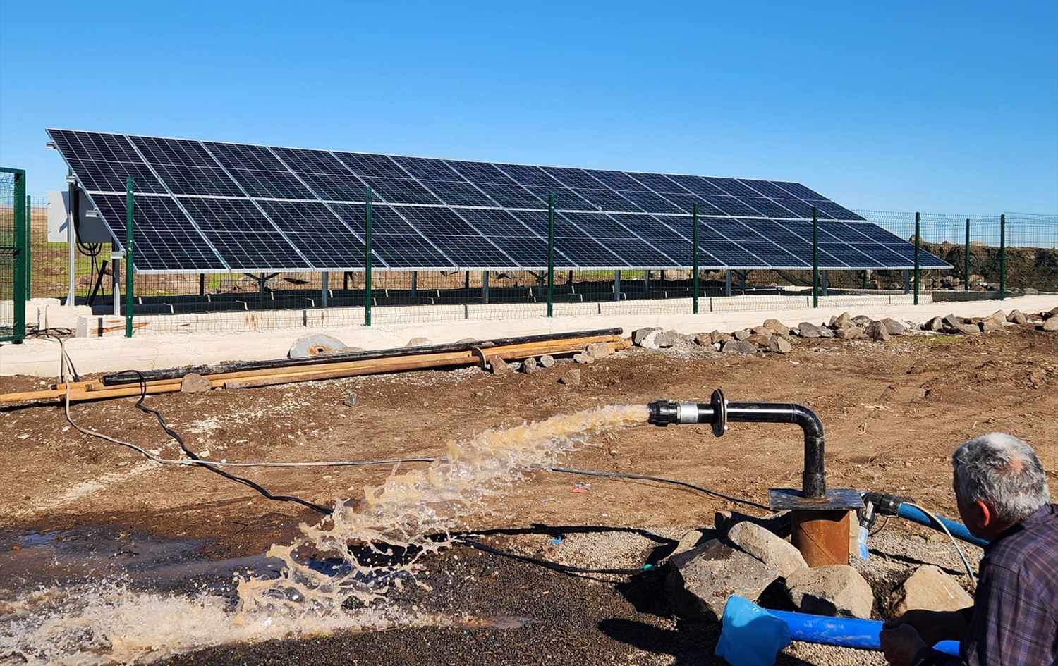 Panelên enerjiya rojê / Wêne: AA