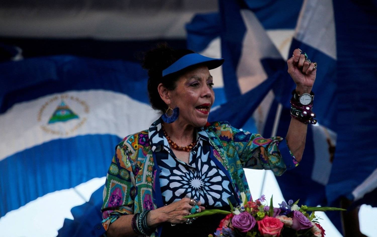 Foto: Nikaragua Başkan Yardımcısı Rosario Murillo (Reuters)