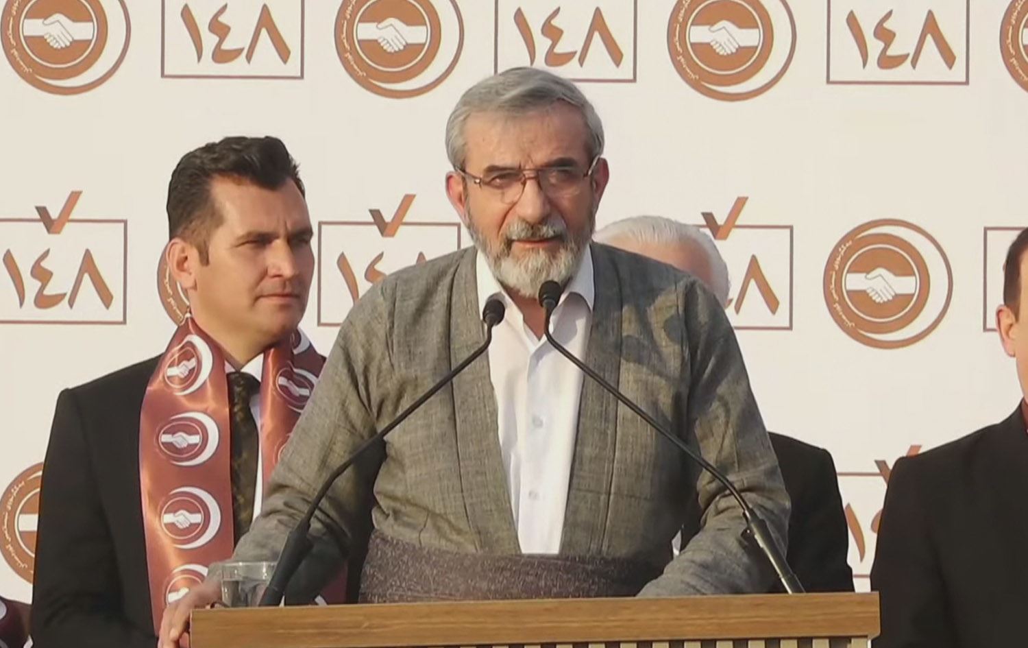 Foto: Kürdistan İslami Birlik (Yekgirtu) Partisi Genel Sekreteri Selahaddin Bahaeddin