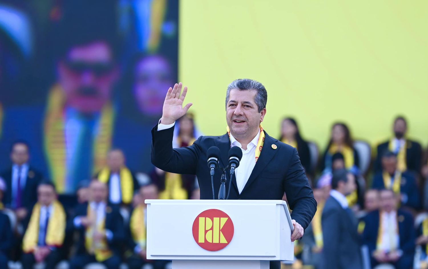 مەسرور بارزانی: پارتی پشتی بە خەڵک ئەستوورە، بۆیە بەرامبەر بە هەموو لایەک بێمنەتە