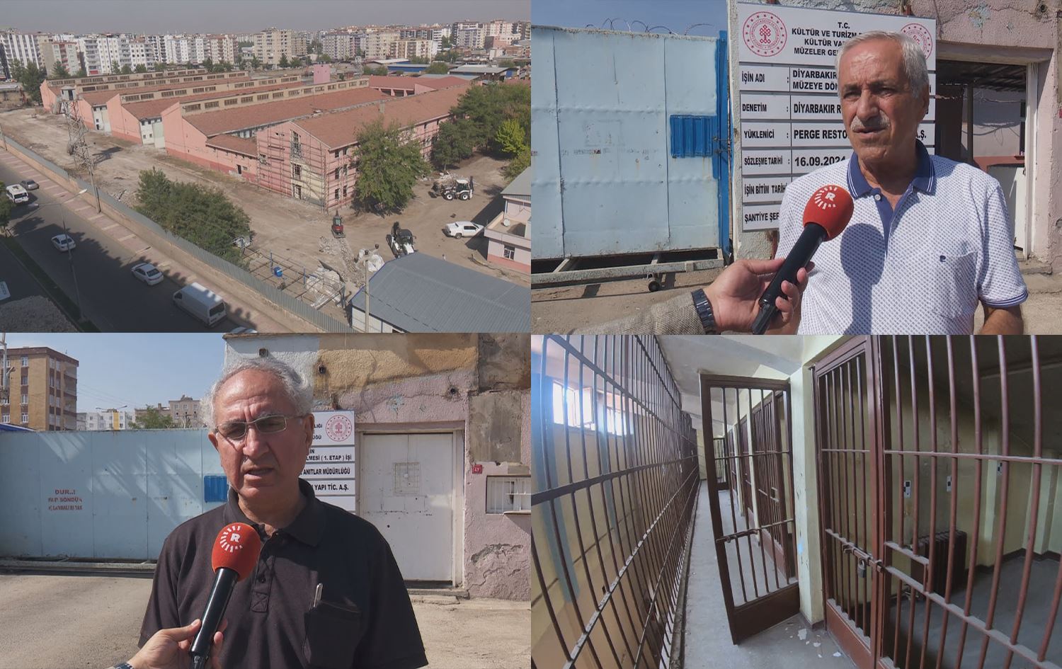 Zindana Amedê û mexdûrên zindanê / Wêne: Rûdaw