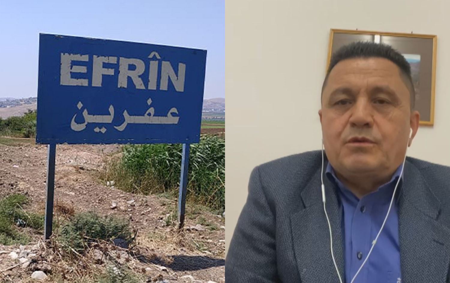 Efrîn û Hisên Neiso\ Wêne: Rûdaw Grafîk