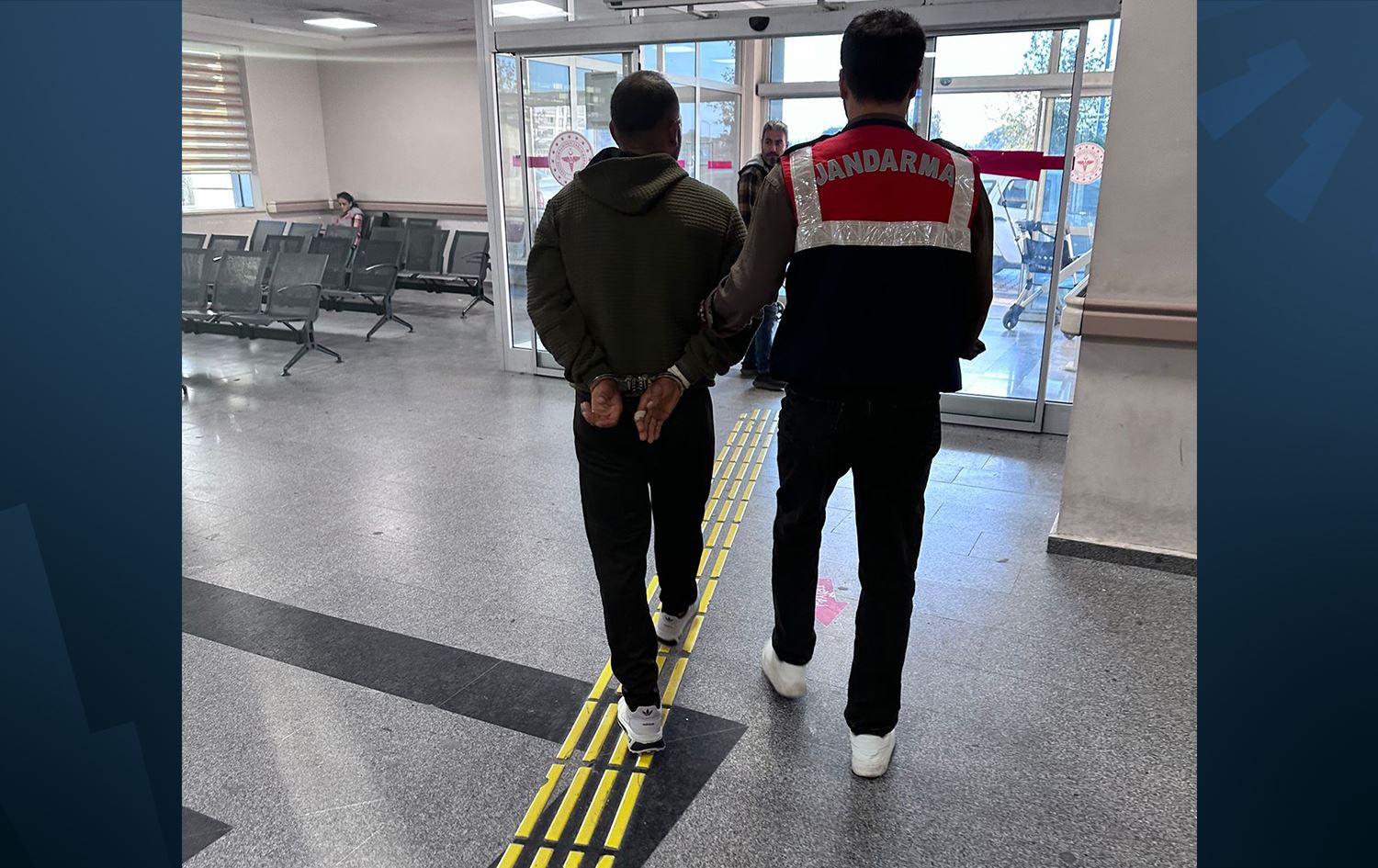 Kesekî desteserkirê / Wêne: AA