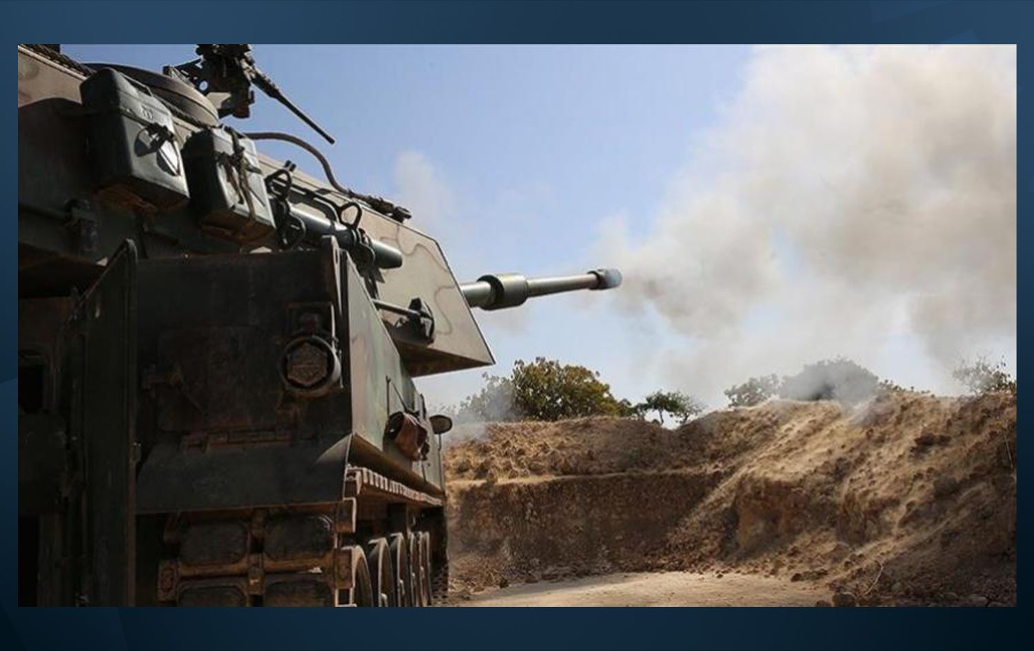 Topbarana Tirkiyeyê / Wêne: SOHR