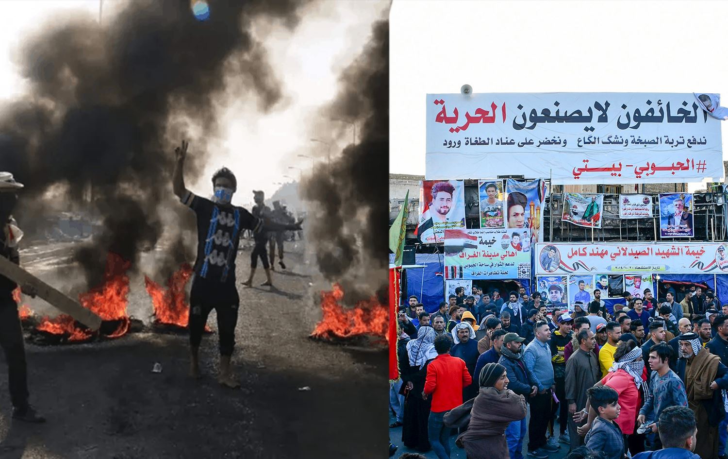 تشرينيون يوجهون رسالة للسوداني للتدخل في الناصرية ويهددون بالخروج بتظاهرات