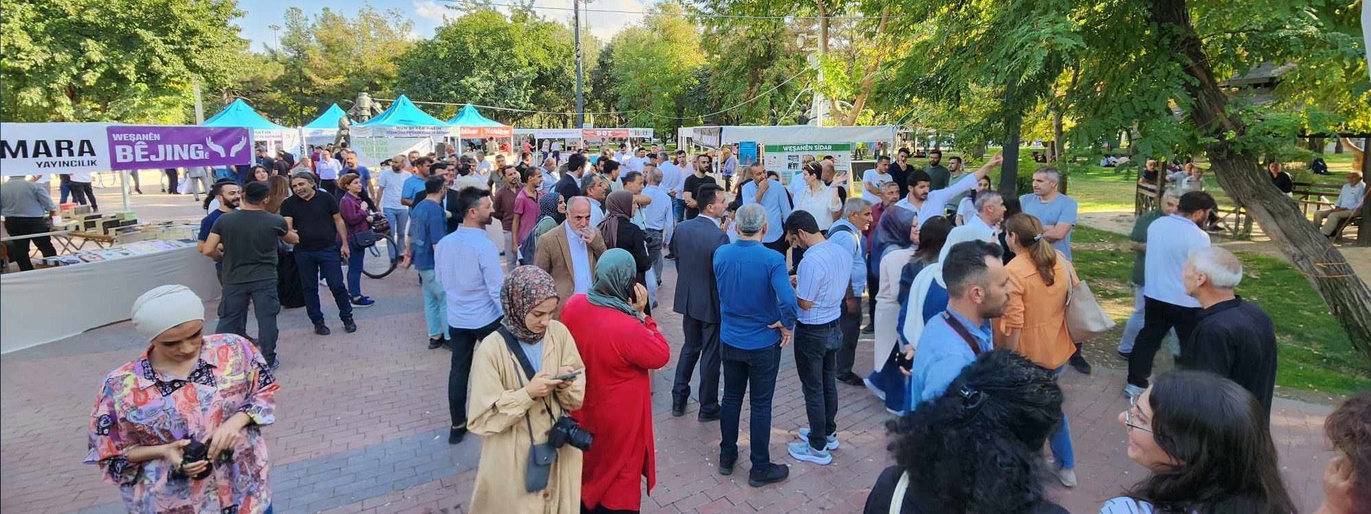 Exhibition showcases books from 25 Kurdish publishing houses in Batman