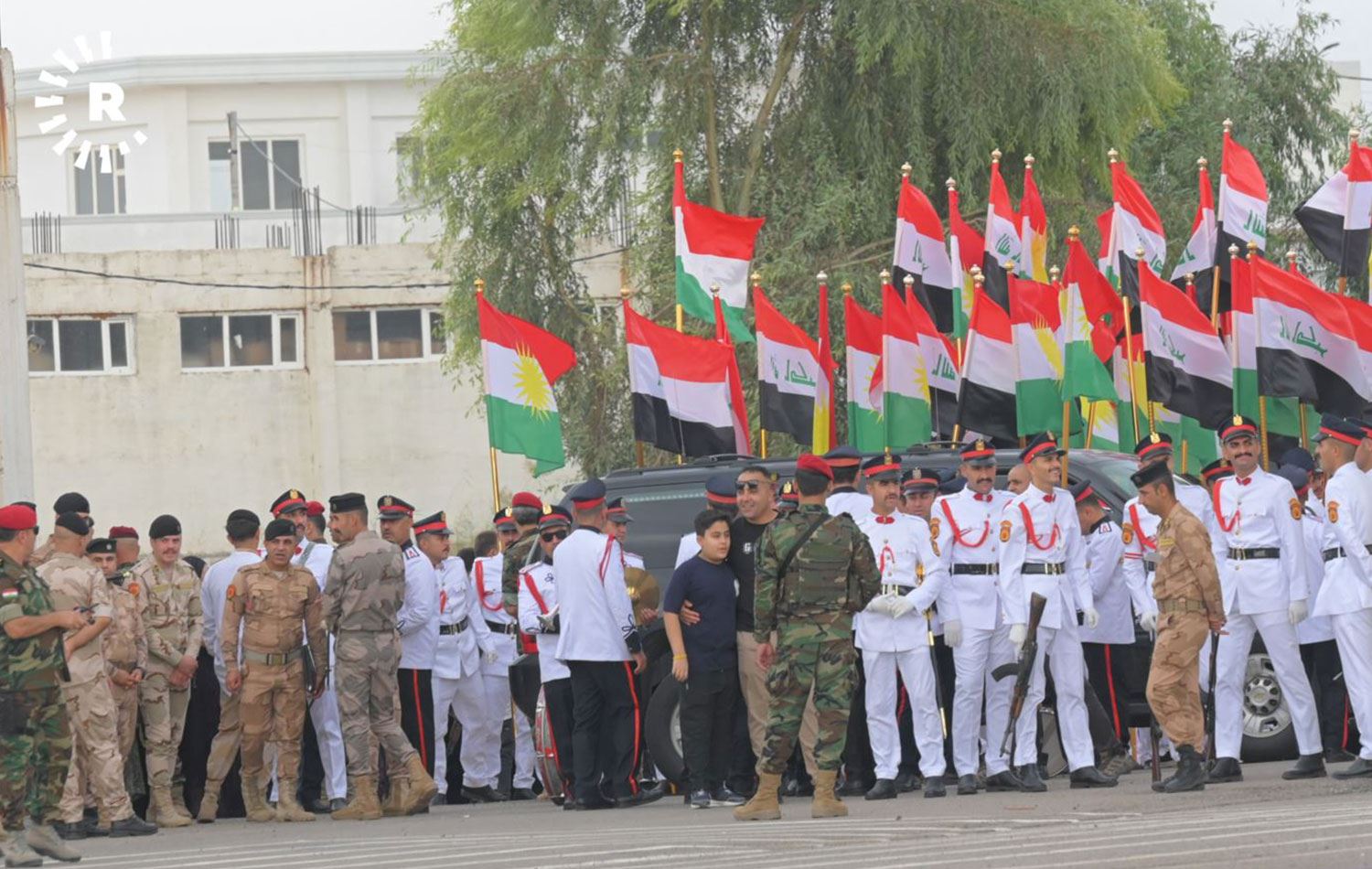 Zaho Askeri Koleji mezunları için tören düzenlendi. / Foto: Rûdaw