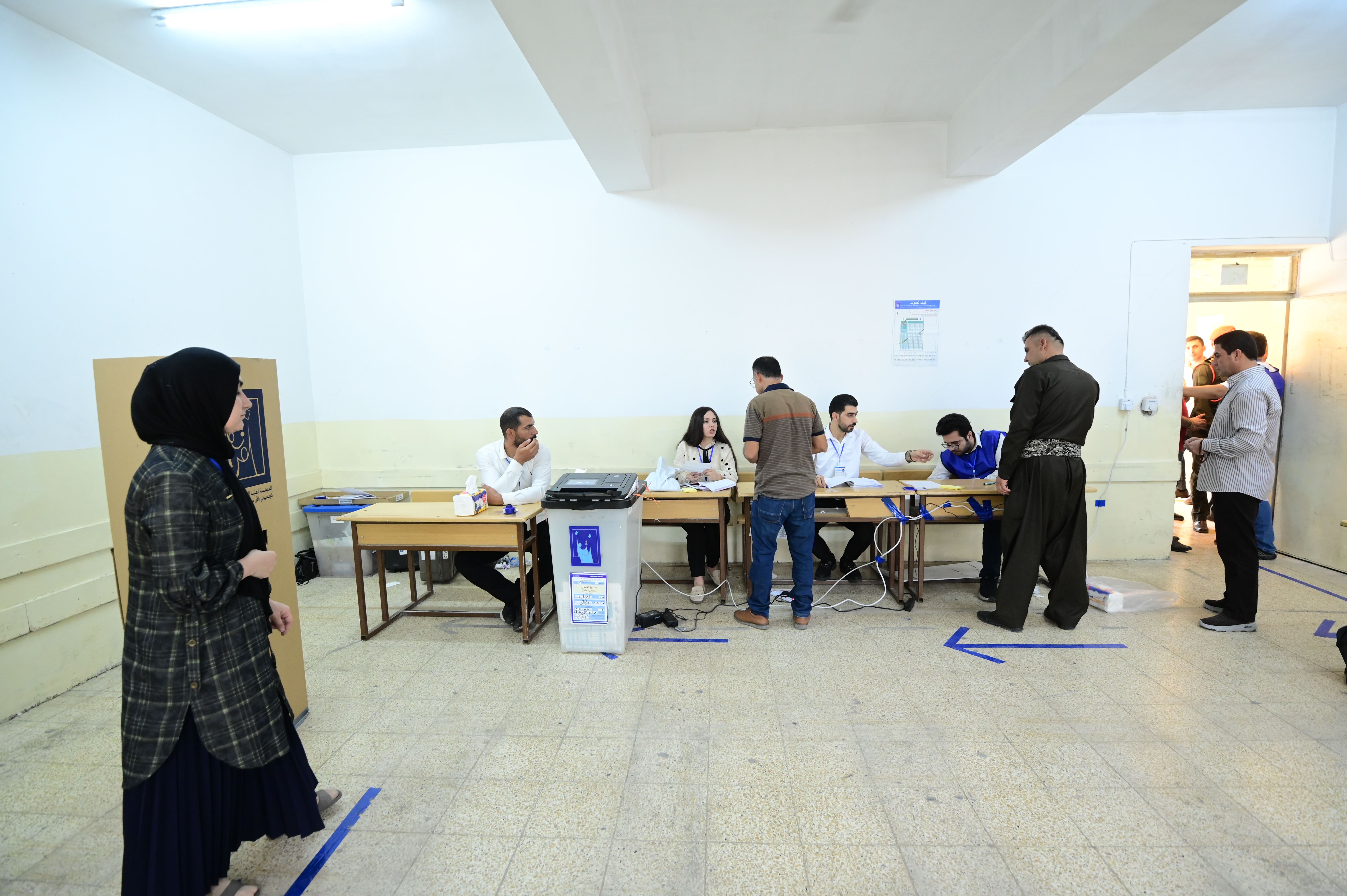 هەڵبژاردنی خولی شەشەمی پەرلەمانی کوردستان، وێنە: بڵند تاهیر - رووداو 