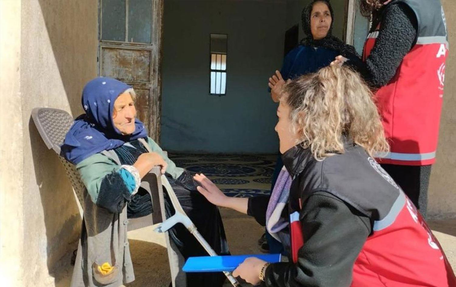 Deprem bölgesinde sağlık çalışanları Foto: Arşiv