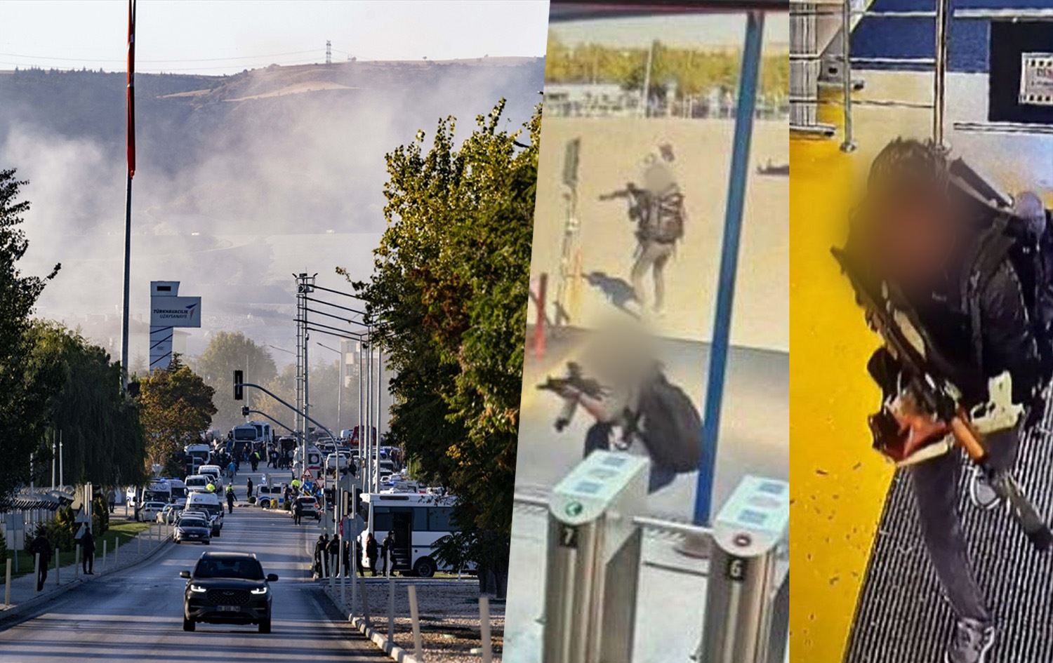 Cihê êriş û teqîna li Enqereyê/Wêne: Medyaya civakî