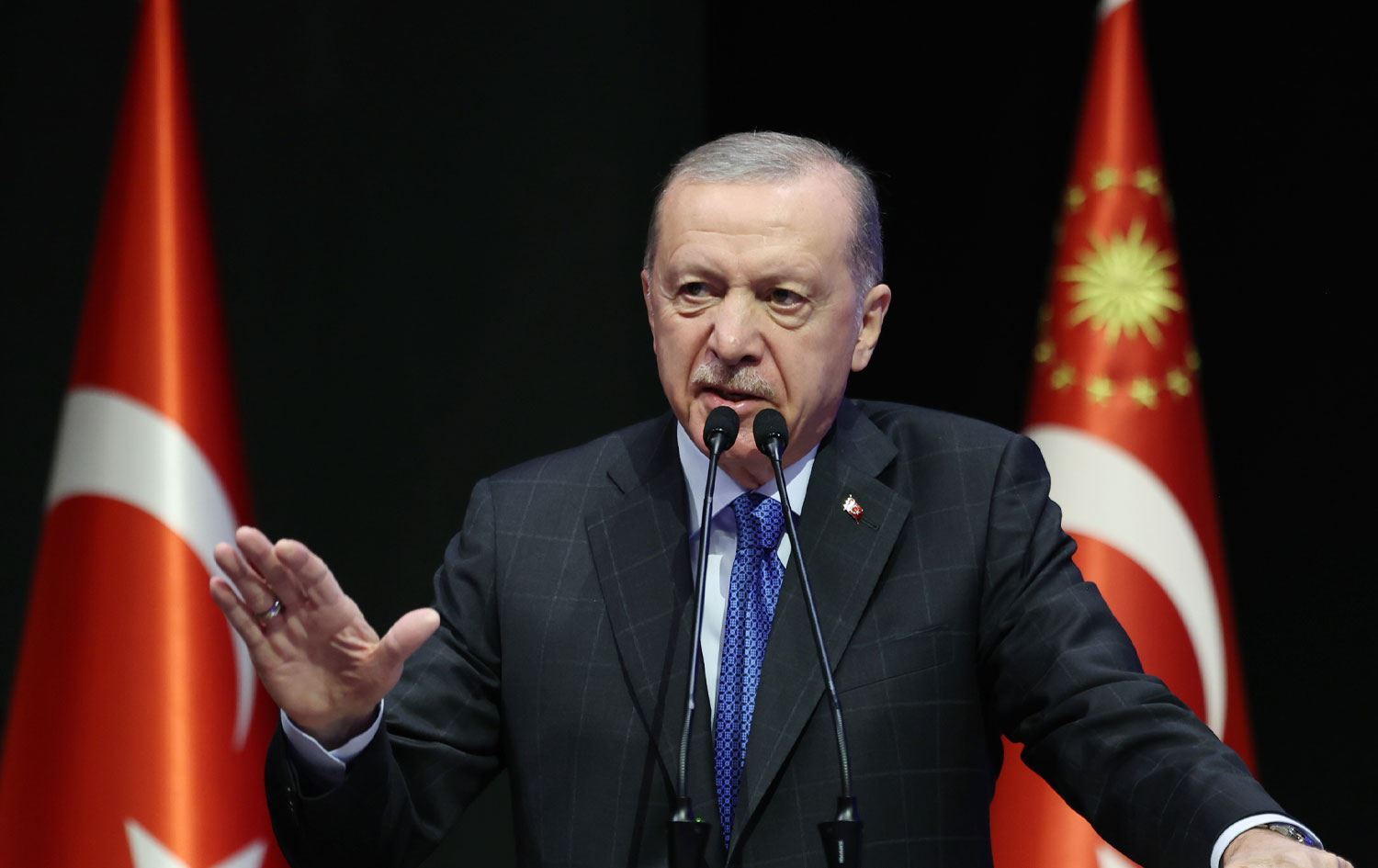 Serokkomarê Tirkiyeyê Recep Tayyîp Erdogan