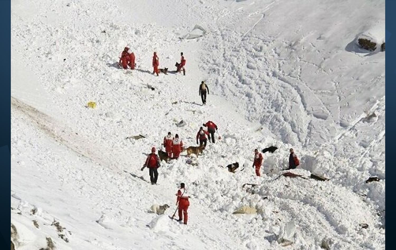 Dîmenê dema lêgerîna çiyageran\ Wêne: Torên Civakî