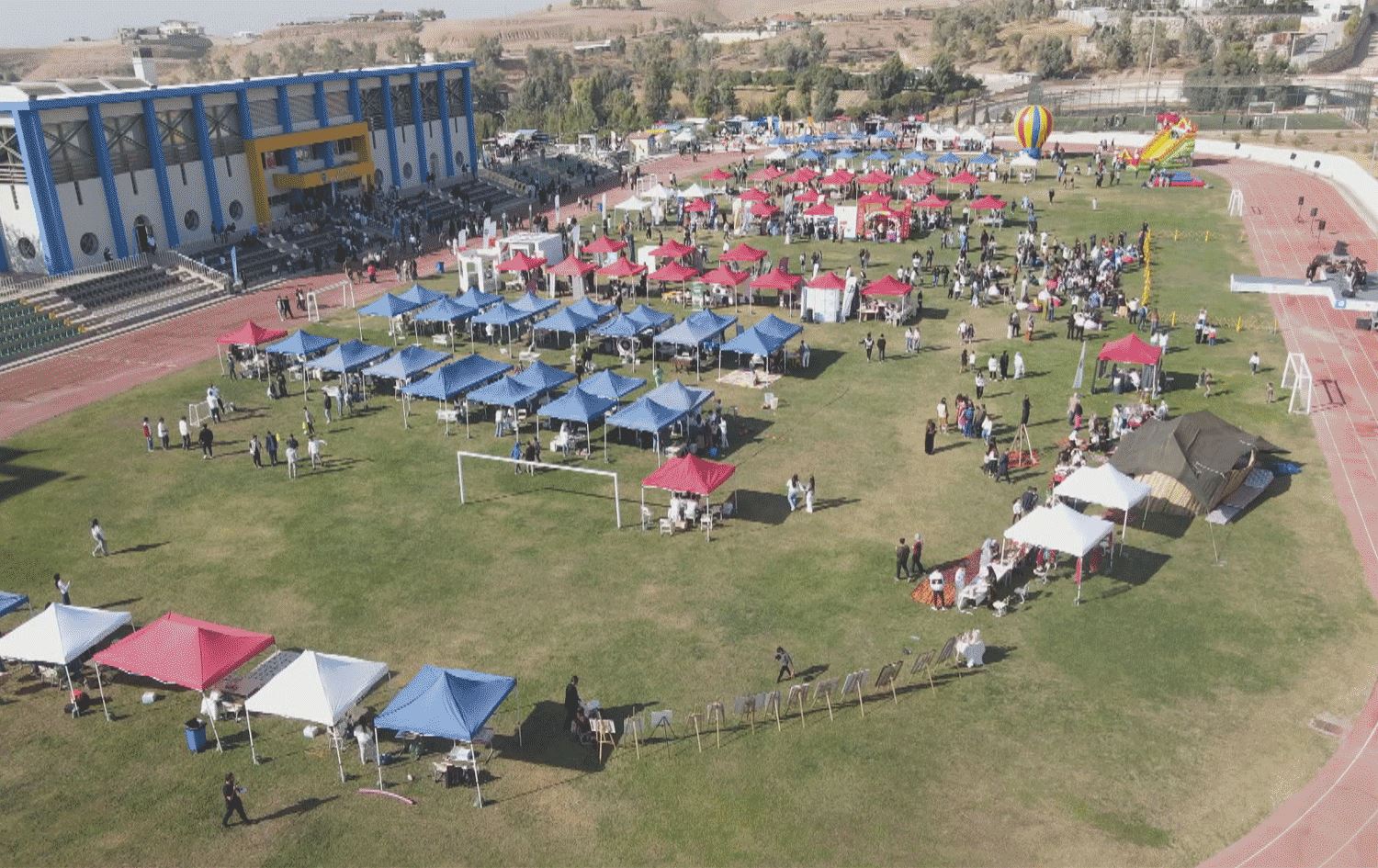 فێستیڤاڵی کراوە بۆ قوتابخانەکانی سابیس لە هەولێر سازکرا