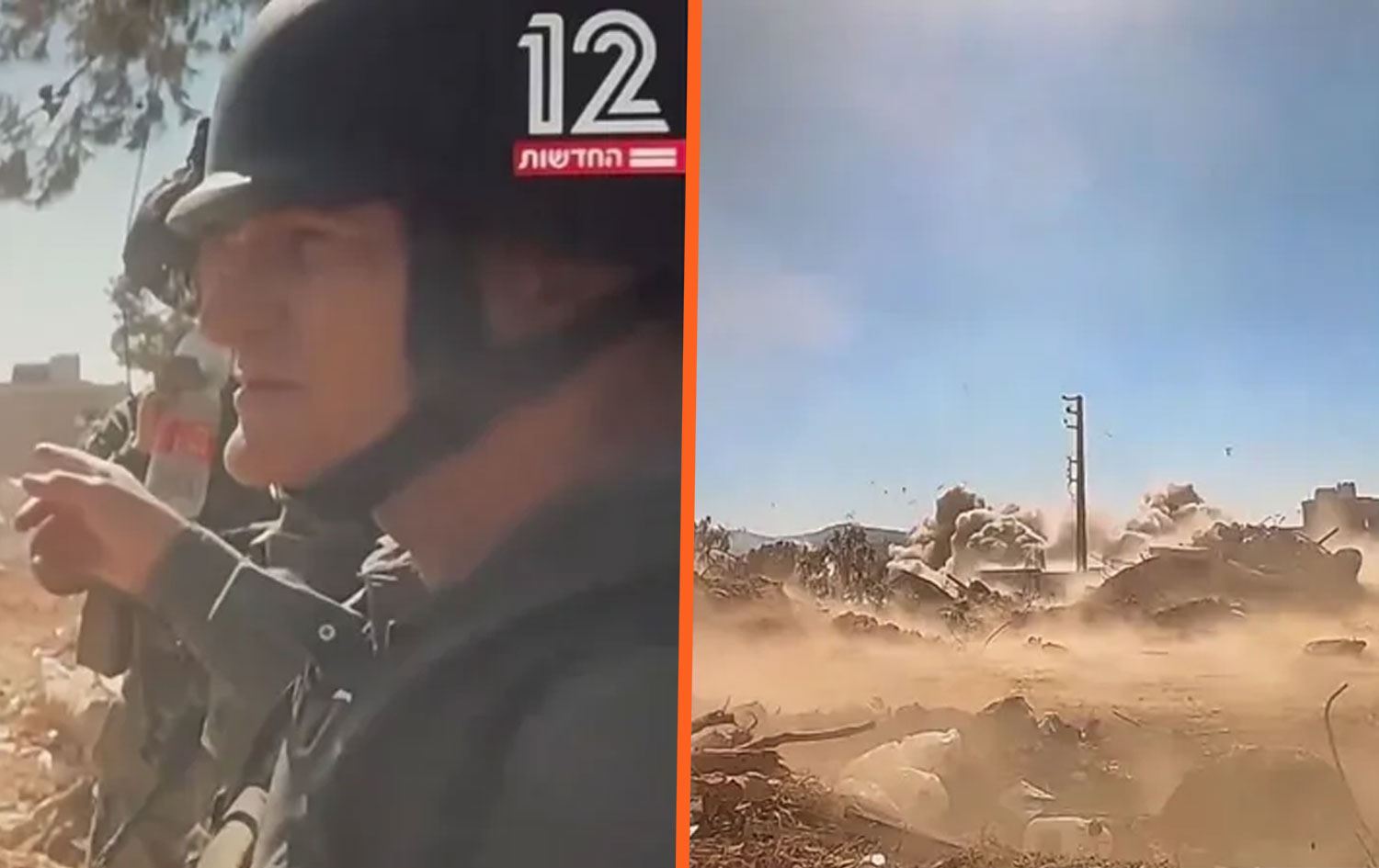 Danny Kushmaro avahî teqand / Wêne: Ji ber dîmenan