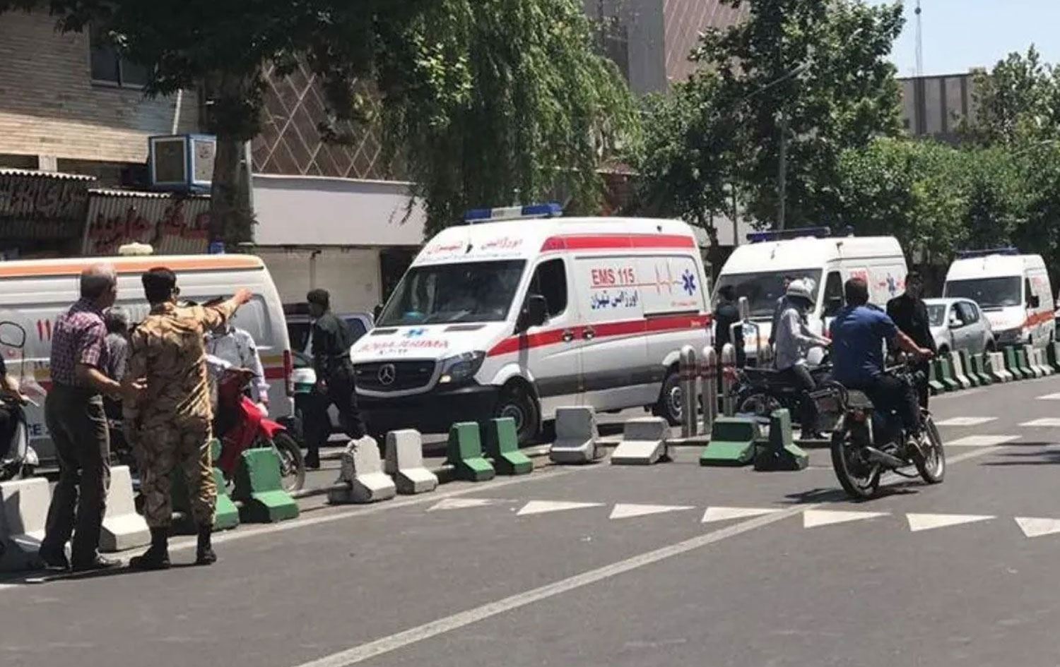 Li Îranê 10 leşker hatin kuştin / Wêne: IRNA