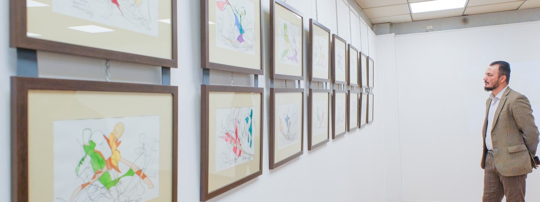 مالمیمە پێشانگەیەکی شێوەکاری لە هەولێر کردەوە