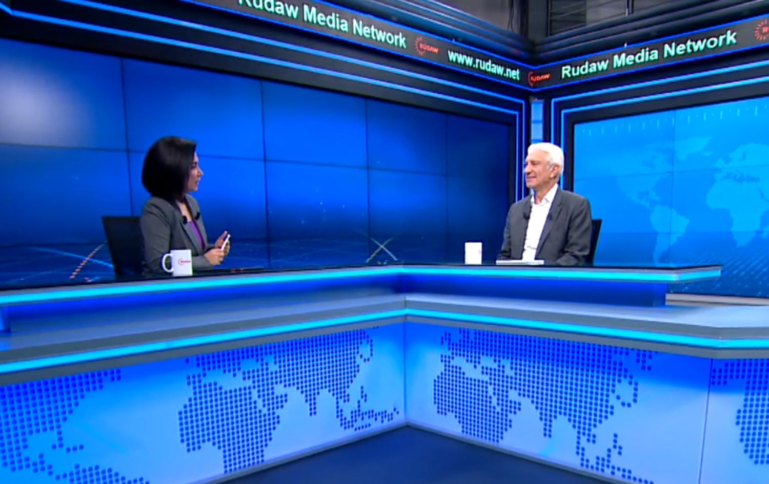 Kongrenin organizatörlerinden Prof. Dr. Hüseyin Bektaş, Rûdaw 11.00 Bülteni'ne konuk olarak Hêvîdar Zana'nın sorularını yanıtladı. /Video alıntısı / Rûdaw