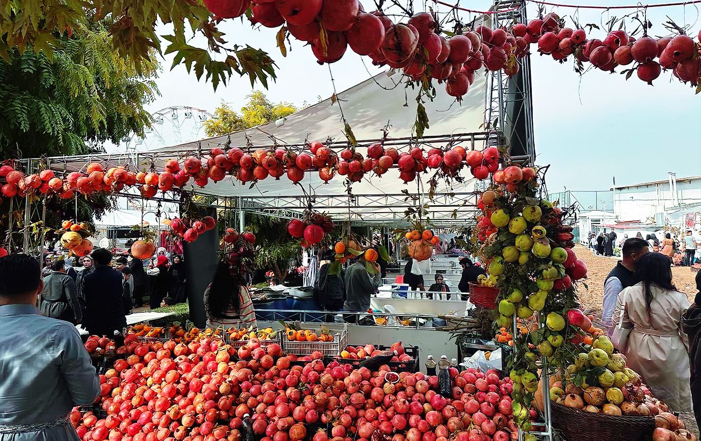 Halepçe Nar Festivali'nde rekor satış: 1.4 milyar dinar