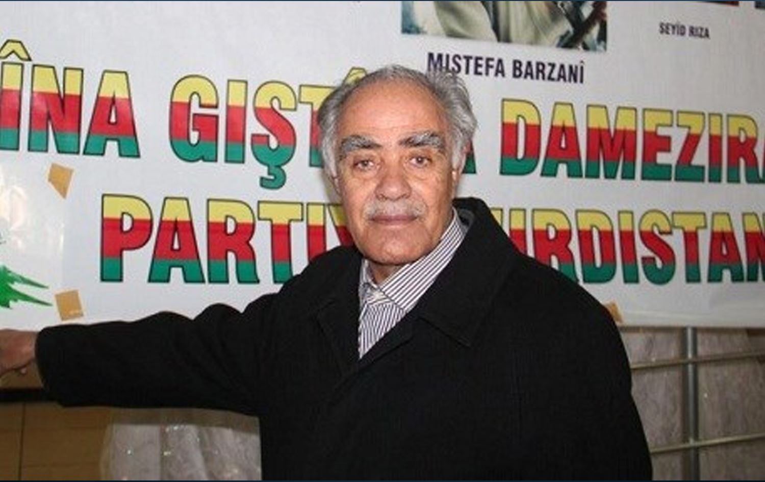 Serokê Partiya Demokrat a Kurdistanê -Tirkiyeyê (PDK-T) Mehmet Emîn / Wêne: Arşîv