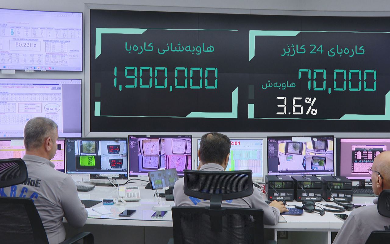 لەو شوێنانەی کارەبایان کراوەتە 24 کاژێری خواست لەسەر بەکارهێنانی 40٪ کەمیکردووە