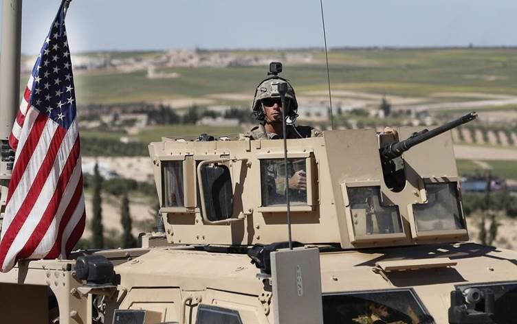 Hêzên Amerîkayê yên li Rojavayê Kurdistanê/Wêne: AFP