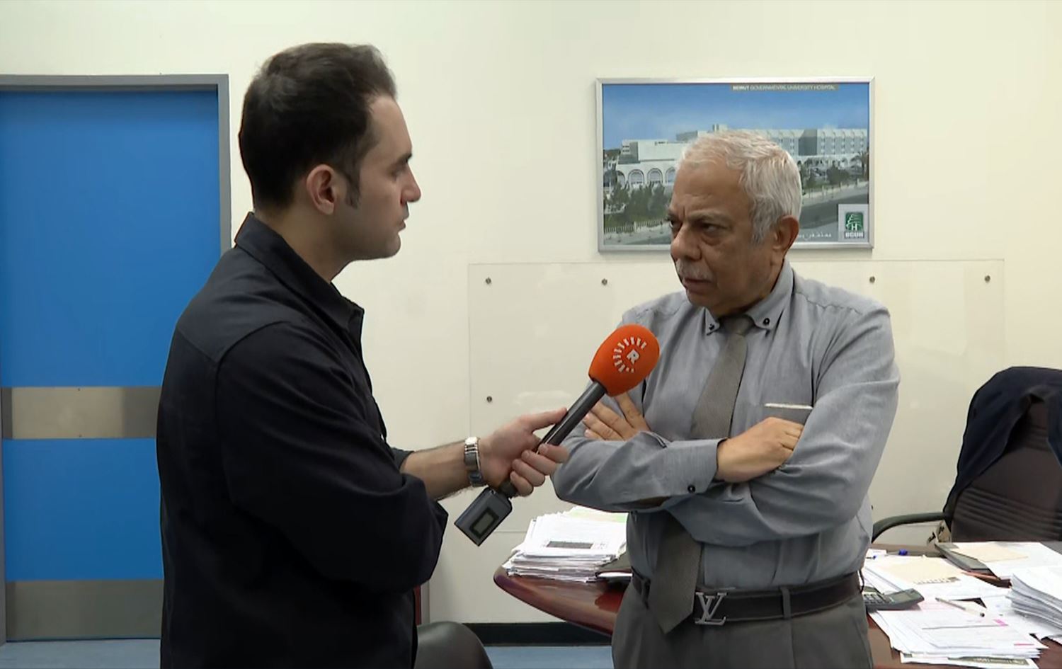 Niwêner Fatih û Dr. Cîhad Seade \ Wêne: Rûdaw