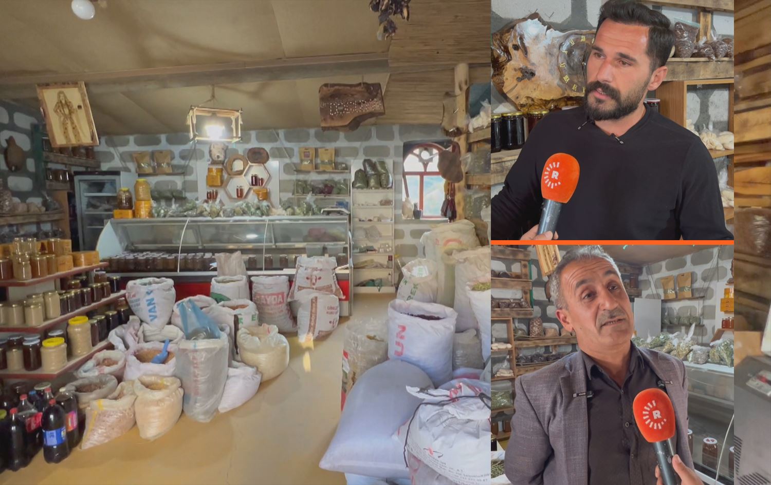 Dikana berhemên xwemalî/Wêne: Rûdaw Grafîk