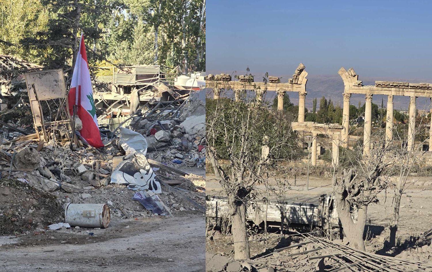 Residents of Lebanon’s Baalbek flee Israel’s bombs